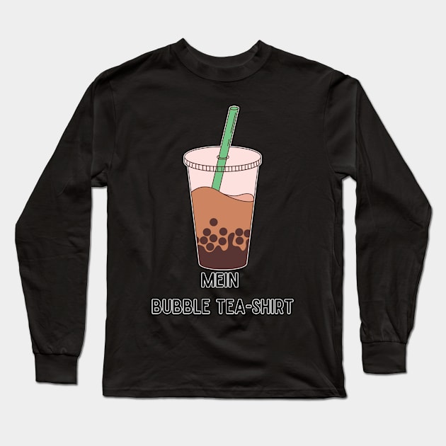 Mein Bubble Tea-Shirt - Anime Kawaii Bubble Tea Long Sleeve T-Shirt by Huschild